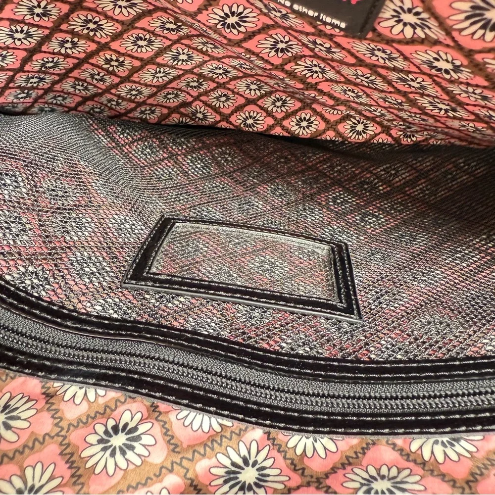 Vera Bradley Weekender Multicolored Floral Quilted Laptop Travel Bag